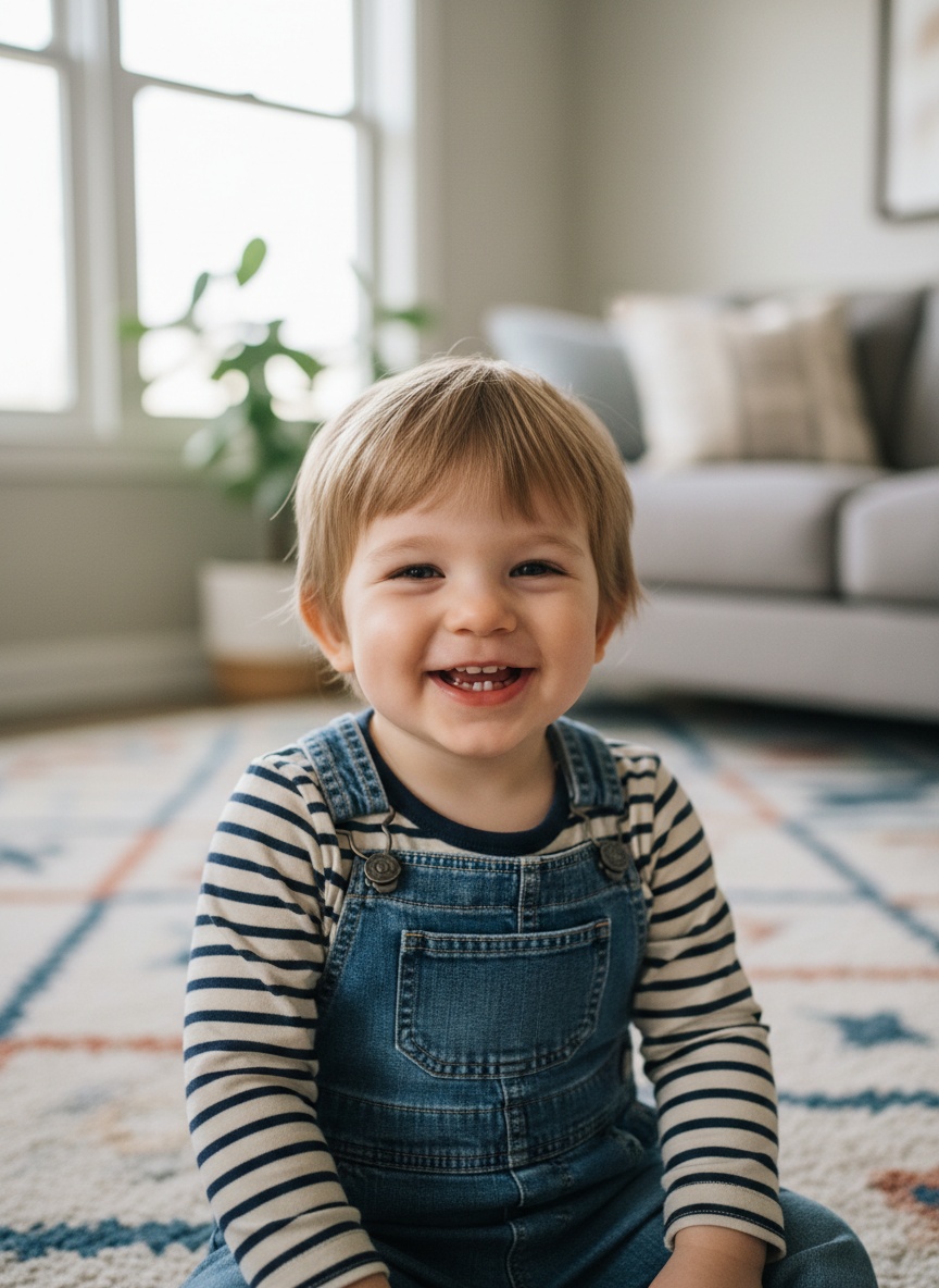 As a child